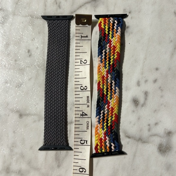 Bundle of Textured Solo Loop Apple Watch 38/40 Bands Sz XS - Picture 4 of 4
